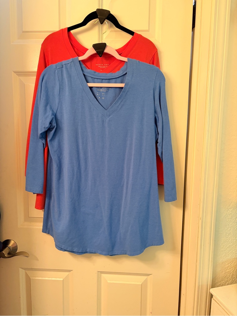Set of 4 — Susan Graver Comfy Cotton “Weekend Essentials” - Picture 5 of 10